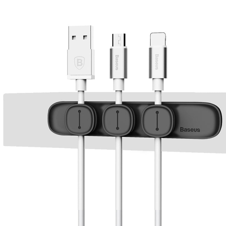 Baseus USB Cable Clip Desk Tidy Organiser Wire Lead Holder with Adhesive Backed