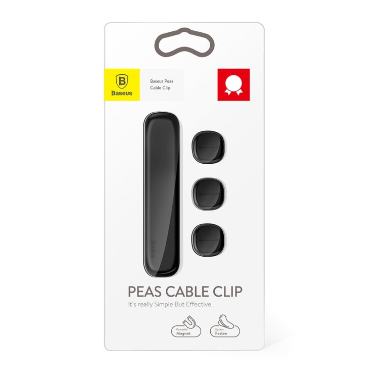 Baseus USB Cable Clip Desk Tidy Organiser Wire Lead Holder with Adhesive Backed