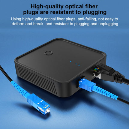 Triple Steel Wire Long Range Outdoor Fiber Optic Drop Cable Patch Jumper with SC Connector, Cable Length: 300m, 300m
