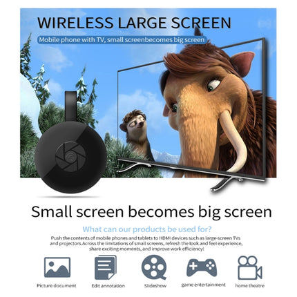 MiraScreen G2 Wireless WiFi Display Dongle Receiver Airplay Miracast DLNA 1080P RK3660 TV Stick for iPhone, Samsung, and other Smartphones, G2 5GHz