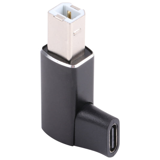 USB-C / Type C Female to USB 2.0 B MIDI Male Adapter for Electronic Instrument / Printer / Scanner / Piano