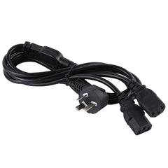 10A 250V 3 Pin Computer PC Power Cable, Length: 1.8m, AU Plug, Double Heads AU Plug