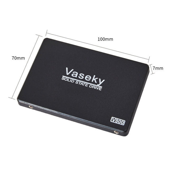 Vaseky V800 256GB 2.5 inch SATA3 6GB/s Ultra-Slim 7mm Solid State Drive SSD Hard Disk Drive for Desktop, Notebook, 256GB