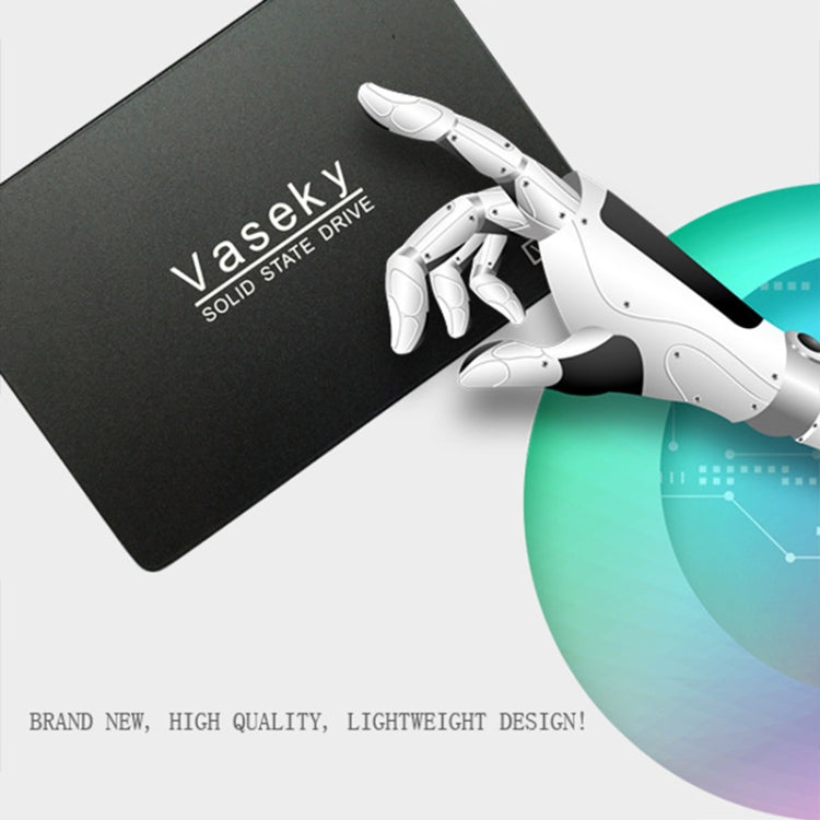 Vaseky V800 256GB 2.5 inch SATA3 6GB/s Ultra-Slim 7mm Solid State Drive SSD Hard Disk Drive for Desktop, Notebook, 256GB