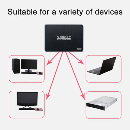 Vaseky V800 256GB 2.5 inch SATA3 6GB/s Ultra-Slim 7mm Solid State Drive SSD Hard Disk Drive for Desktop, Notebook, 256GB