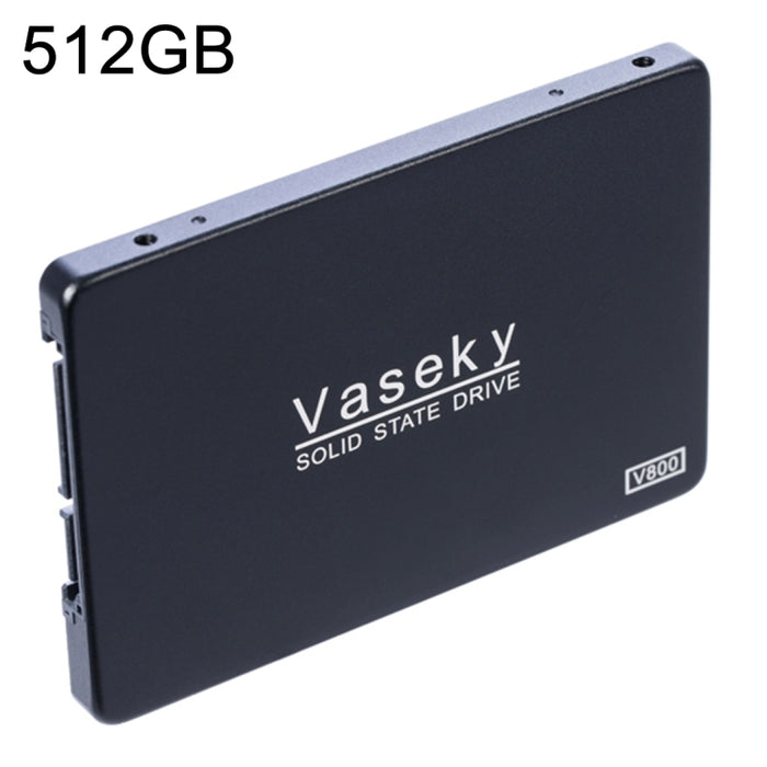 Vaseky V800 512GB 2.5 inch SATA3 6GB/s Ultra-Slim 7mm Solid State Drive SSD Hard Disk Drive for Desktop, Notebook, 512GB