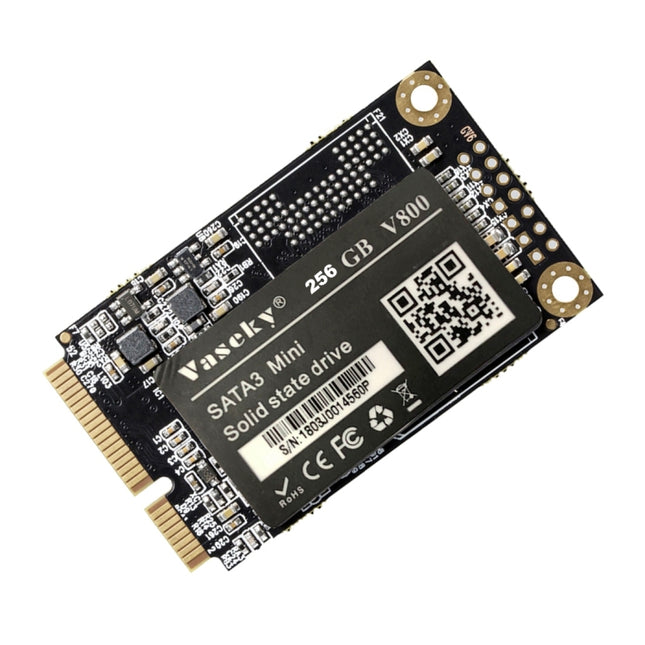 Vaseky V800 256GB 1.8 inch SATA3 Mini Internal Solid State Drive MSATA SSD Module for Laptop, 256GB