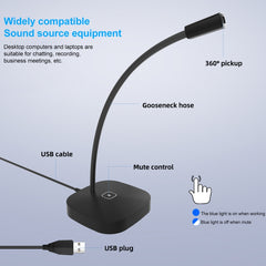 Yanmai G22 USB Desktop Computer Microphone