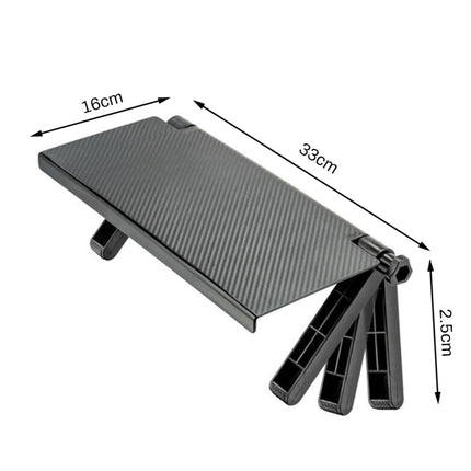 Television Computer Monitor Shelf Remote Control Set-top Box Storage Bracket