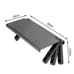 Television Computer Monitor Shelf Remote Control Set-top Box Storage Bracket