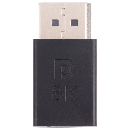 8K DisplayPort Male to Mini DisplayPort Female Straight Adapter, DP Male to Mini DP Female Straight