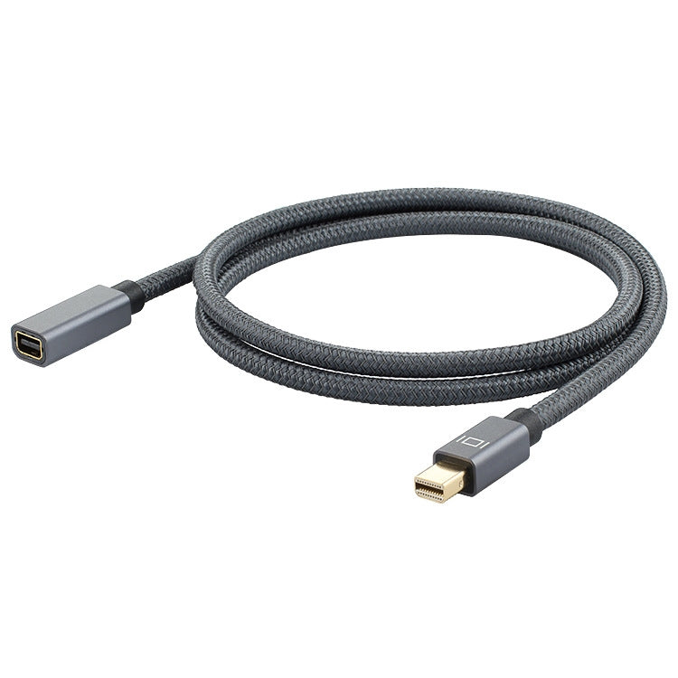 OD6.5mm Mini DP Male to Female DisplayPort Cable, DP Male to Female