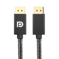 OD6.5mm DP Male to Male DisplayPort Cable, Length: 2m, DP Male to Male