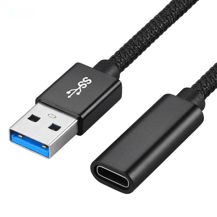 USB 3.0 Male to USB-C / Type-C Female Extension Cable