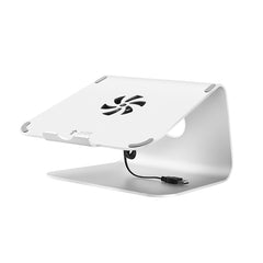 SOPI ZJ-001 Classic Style Aluminum Cooling Stand with Cool Fan for Laptop, Suitable for Mac Air, Mac Pro,  iPad, and Other Laptops, Classic Style with Cool Fan