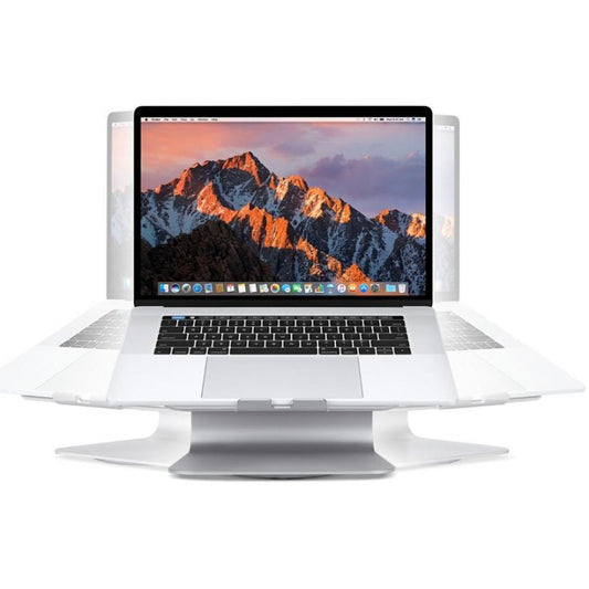 SOPI ZJ-001 Rotation Style Aluminum Cooling Stand with Cool Fan for Laptop, Suitable for Mac Air, Mac Pro,  iPad, and Other Laptops, Rotation Style with Cool Fan