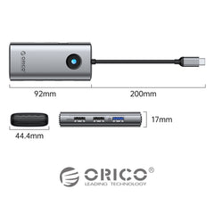 ORICO PW11-5P Type-C / USB-C 5-in-1 5Gbps Multifunction Docking Station, PW11-5P