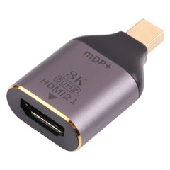 8K 60Hz HDMI 2.1 Female to Mini DP Male Adapter, Mini DP Male