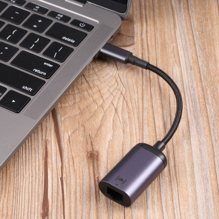 USB-C / Type-C Male to 100M RJ45 Female Adapter Cable, 100M RJ45 Female Cable