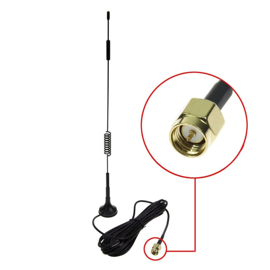 7dBi SMA Male Connector High Gain 4G LTE CPRS GSM 2.4G WCDMA 3G Antenna Network Reception Adapter, 7dBi SMA 4G