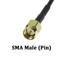 7dBi SMA Male Connector High Gain 4G LTE CPRS GSM 2.4G WCDMA 3G Antenna Network Reception Adapter, 7dBi SMA 4G