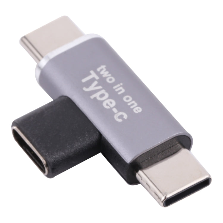 USB-C / Type-C Female to USB-C / Type-C Male + USB-C / Type-C Male Converter, Type-C Female to Type-C Male