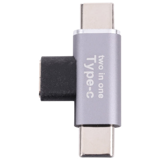 USB-C / Type-C Female to USB-C / Type-C Male + USB-C / Type-C Male Converter, Type-C Female to Type-C Male