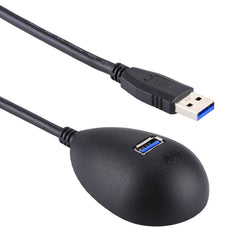 AVM USB 3.0 Male to Female Extension Data Sync Power Charge Cable Desktop Base Dock Holder, Cable Length: 80cm