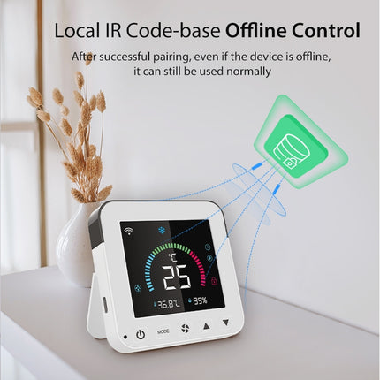 NEO NAS-RT01W WiFi Smart Color Screen Infrared Air Conditioner Controller Thermostat