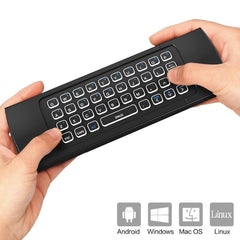 MX3-L Voice with Backlight 2.4GHz Fly Air Mouse Wireless Keyboard Remote Control, Voice with Backlit