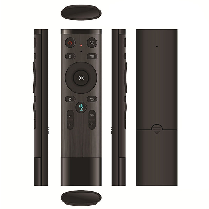 Q5 Voice Foreign Version USB 2.4G Wireless Voice Flying Mouse Remote Control, Support Set-Top Box / Computer, Voice