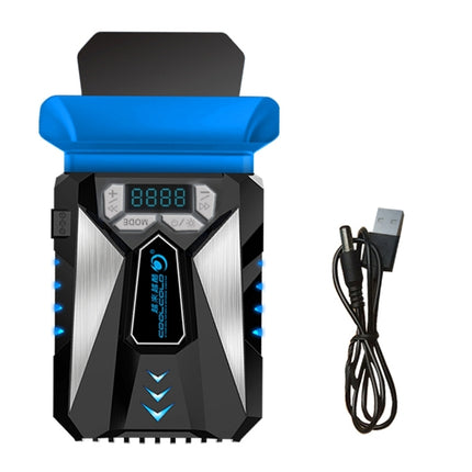 Ice Troll 5 COOLCOLD Portable Laptop Cooling Fan Air Cooler Speed Adjustable High Performance Notebook Fan Cooler Controller, USB 5V (Black)