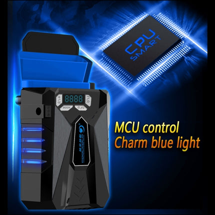 Ice Troll 5 COOLCOLD Portable Laptop Cooling Fan Air Cooler Speed Adjustable High Performance Notebook Fan Cooler Controller, USB 5V (Black)