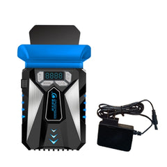 Ice Troll 5 COOLCOLD Portable Laptop Cooling Fan Air Cooler Speed Adjustable High Performance Notebook Fan Cooler Controller, AC 220V, AC 220V (Black), AC 220V (White)