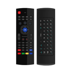 MX3-L Standard Version 2.4GHz Fly Air Mouse Wireless Keyboard Remote Control, Standard Version