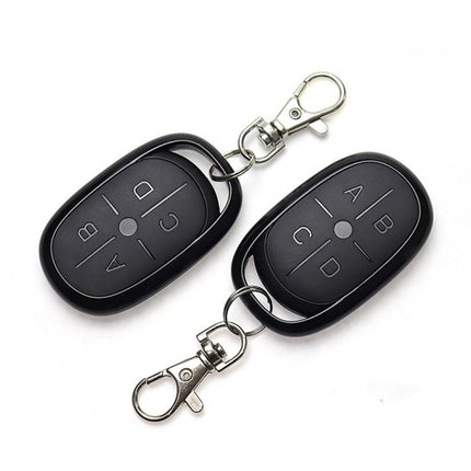 433MHZ 4-button Letter Style Wireless Copy Style Electric Barrier Garage Door Battery Car Key Remote Controller, 433MHZ 4-button Letter Style