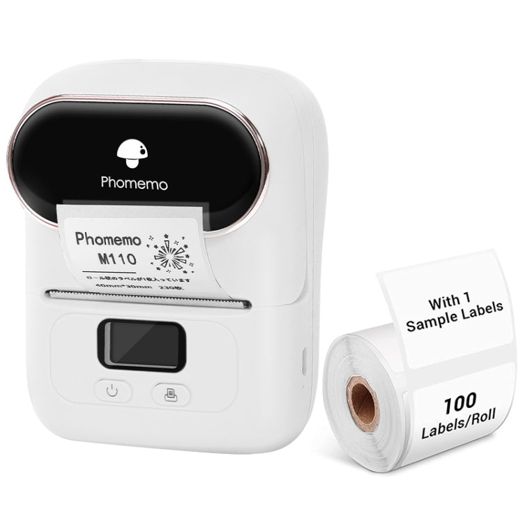 Mini impresora térmica portátil Bluetooth Phomemo M110 para el hogar