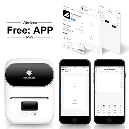 Phomemo M110 Home Handheld Mini Bluetooth Thermodrucker