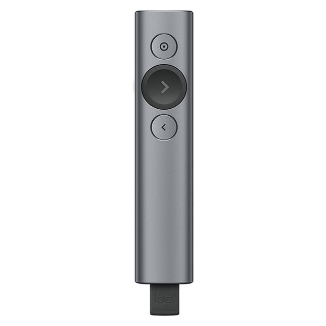Logitech Spotlight 2.4Ghz USB Wireless Presenter PPT Remote Control Flip Pen, Spotlight (Gold), Spotlight (Grey)