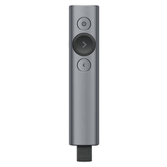 Logitech Spotlight 2.4Ghz USB Wireless Presenter PPT Remote Control Flip Pen, Spotlight (Grey), Spotlight (Gold)