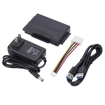 SATA / IDE to USB 3.0 Adapter 2.5 / 3.5 Inch Hard Drive Adapter Cable Converter, US Plug, PC2404, PC2404AU, PC2404EU, PC2404UK
