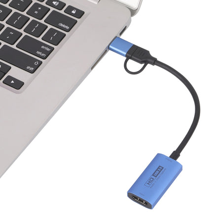 Tarjeta de captura de video HD Z29C HDMI/F hembra a USB-C/Tipo-C+USB 3.0/M macho, Z29C