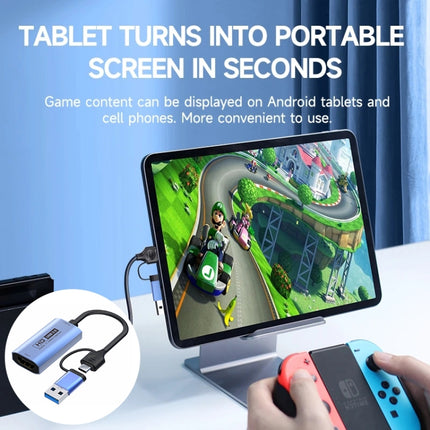 Tarjeta de captura de video HD Z29C HDMI/F hembra a USB-C/Tipo-C+USB 3.0/M macho, Z29C