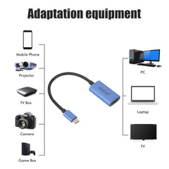 Z29E HDMI/F Female to USB-C / Type-C/M Male HD Video Capture Card, Z29E