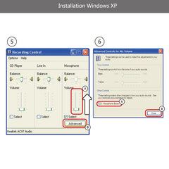 Compatible with PC and Mac for Live Broadcast Show, KTV, etc.