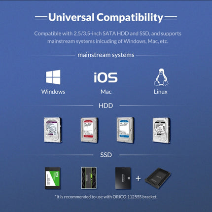 ORICO NS500U3 3.5 inch 5 Bay USB 3.0 Hard Drive Enclosure, NS500U3