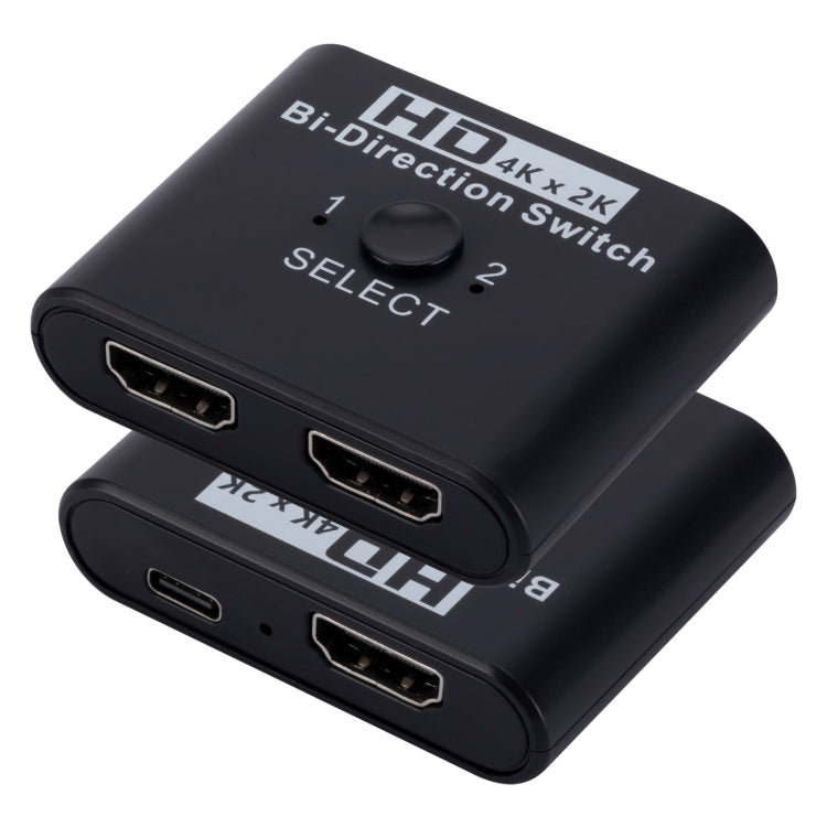 2 In 1 Out 4K HD Video Bi-Direction HDMI Switcher, SL