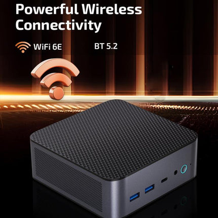 GXMO H90 Pro Windows 11 Mini PC, AMD Ryzen 7 8745HS Octa Core Processor, EU Plug, PC2562AU, PC2562EU, PC2562UK, PC2562US