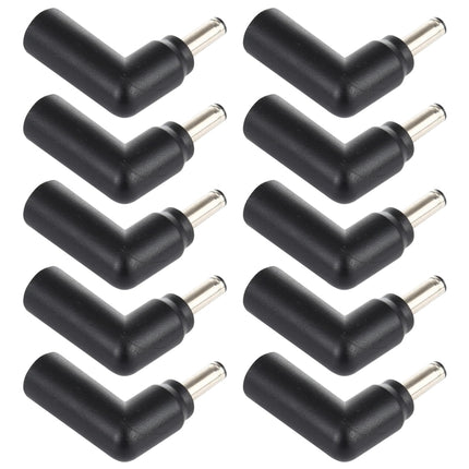10 PCS 4.5 x 3.0mm Female to 4.5 x 3.0mm Male Plug Elbow Adapter Connector, 4.5x3.0mm to 4.5x3.0mm