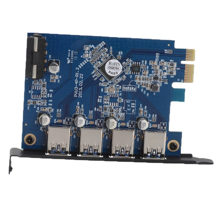 Tarjeta PCI Express ORICO PVU3-4P de 4 puertos USB 3.0 para escritorio, 4 puertos USB 3.0